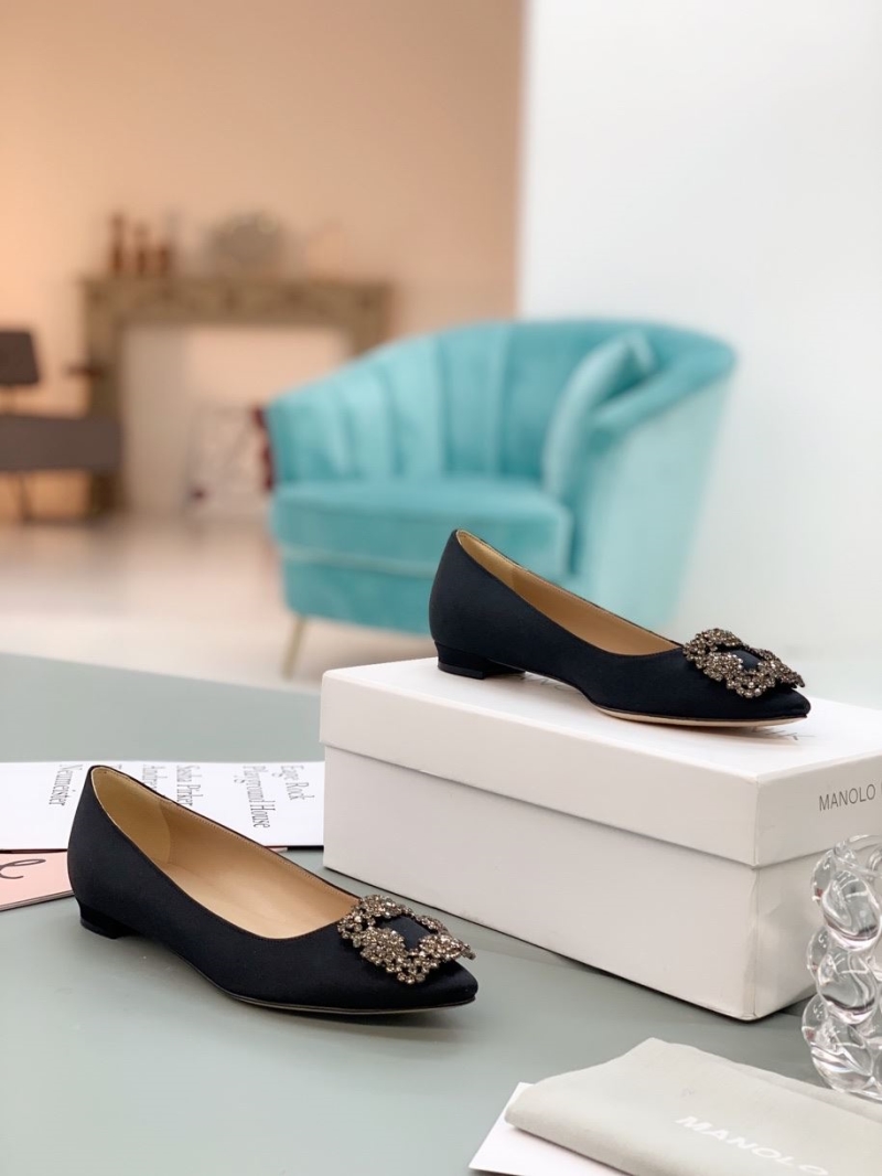 Manolo Blahnik flat shoes